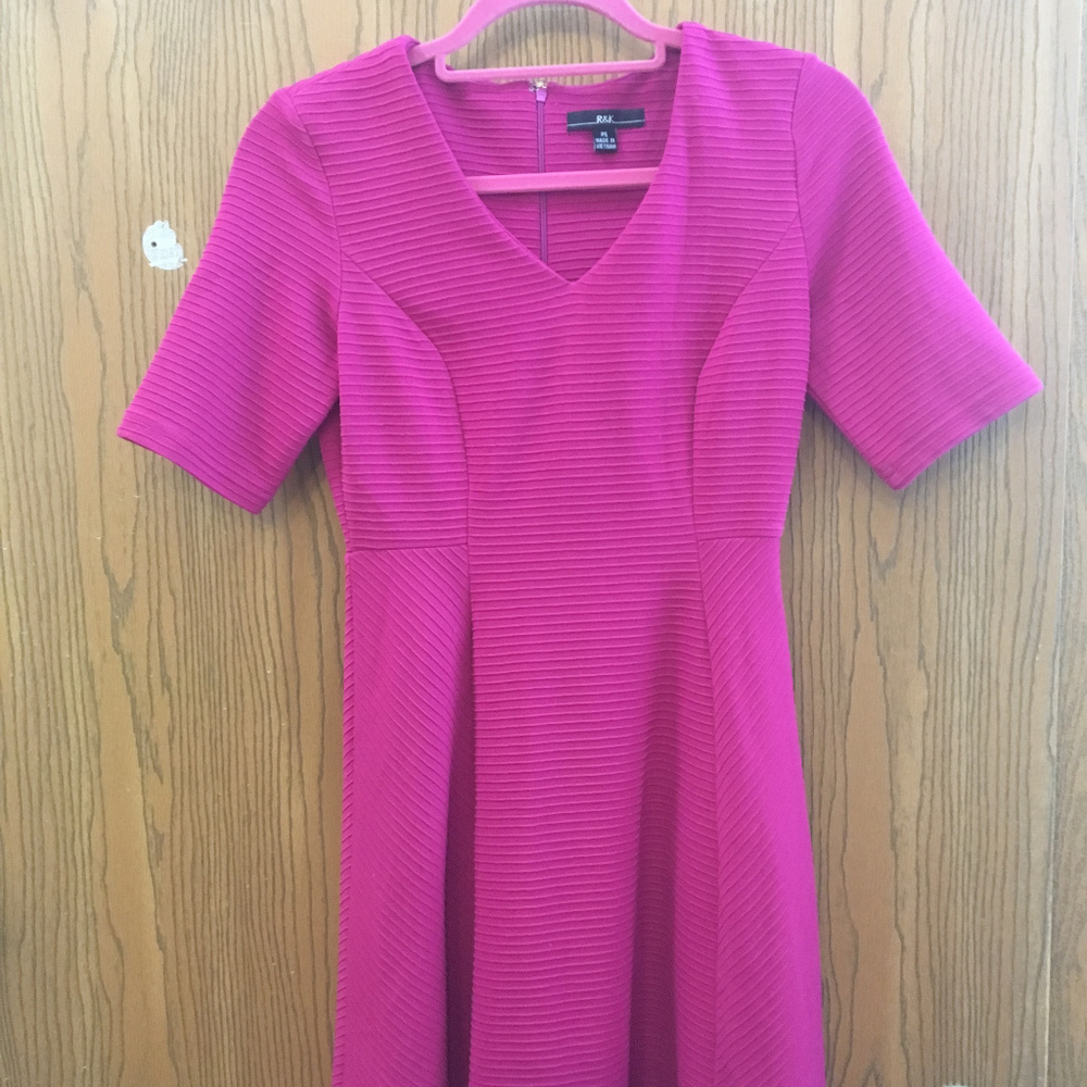 R&K Fittet Pink Dress
